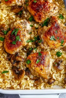 Oven Baked Chicken and Rice