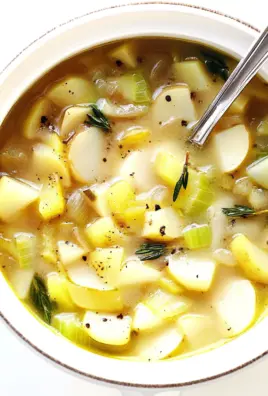 Rustic Potato Leek Soup