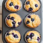 Blueberry Cottage Cheese Muffins