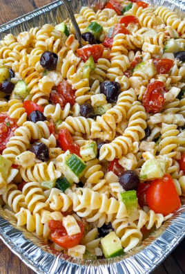 Pasta Salad For A Crowd